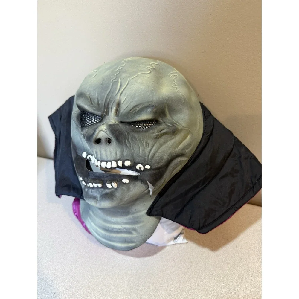 Easter Halloween Skeleton Glow‎ In The Dark Mask Zombie Dead Goon Rotting Flesh